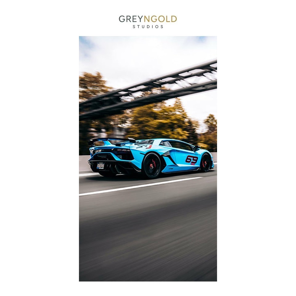 Lamborghini Aventador SVJ Car Poster Wall Art Print pick size A4/A3/A2/90x60cm