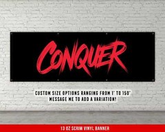 Motivational Gym Banner – Fitness Inspiration Wall Art for Home or Garage