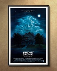 Fright Night 1985 Movie Poster 24″x36″ Glossy Unframed 8523