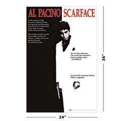 Scarface – Movie Poster (The American Dream – Regular Style) (Size: 24″ X 36″)