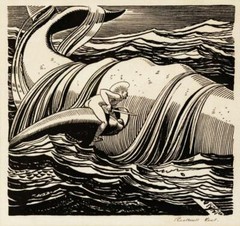 Moby Dick : Rockwell Kent : Archival Quality Art Print Suitable for Framing