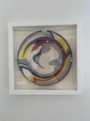 Paper Plate (1969 edition; framed) by Roy Lichtenstein 1st ed. Excellent cond.