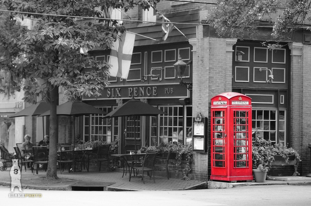 Six Pence Pub, Savannah Georgia City Art Print Photography, Metal, Canvas, Paper
