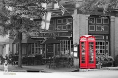 Six Pence Pub, Savannah Georgia City Art Print Photography, Metal, Canvas, Paper