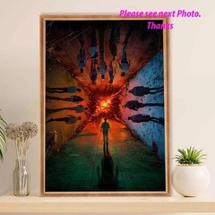 All Stranger Things Season 4Movie Poster, All Characters TV Show Wall
