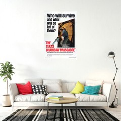 The Texas Chainsaw Massacre – Movie Poster (Regular Style) (Size: 24″ x 36″)