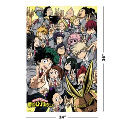 My Hero Academia – Manga / Anime TV Show Poster / Print (Characters)