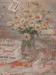 Christian Canvas – I Can Only Imagine Wall Art Christian Flowers Jesus Heaven