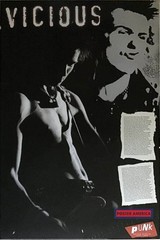 662576 Sid Vicious Sex Pistols Silver Jubilee Cutout Photo Wall Print Poster