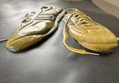 Rare 1977 Graphic Environs 3D Poster Worn Adidas Style Retro Sneakers Series 101