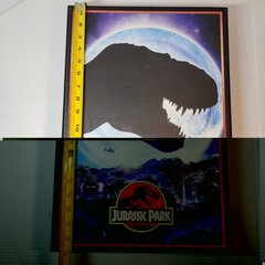 Jurassic Park Wood Wall Art MDF T Rex Universal Studios 17×13 Licensed Decor