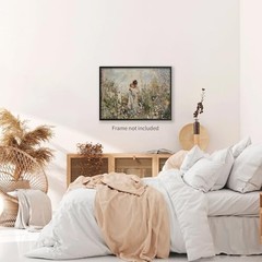 rumlud Country Flower Poster Vintage Nature 16″L x 12″W Nature 6-Unframed