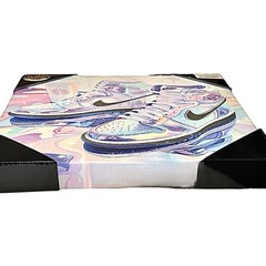 Neutral Air Jordan Sneakers Iced Starbucks Large Canvas Pop art Nike Basketball