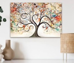 Canvas Wall Art Tree of Life 12 x 18 612