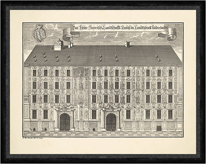 Landshut: Landscape House Chur Bavarian Landshuett Underlandt Faks Wening 0191