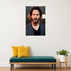 615966 Keanu Reeves Director Artist Actor Producer Wall Print Poster