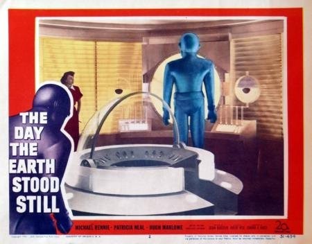 Day The Earth Stood Still Movie Poster 24×36 24×36, Multicolor