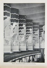 Antique Art Print Chicago Worlds Fair General Electric Building 1933 History