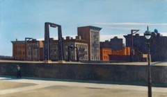 Manhattan Bridge Loop Art Print Edward Hopper 1928 Urban Landscape NYC Shadows