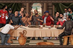 The Last Supper of HipHop – Music Poster (Tupac, Eminem, Snoop Dogg) (36″ x 24″)