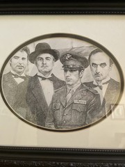 The Sopranos Sketch Art Framed Quality Tony Soprano James Gandolfini + More