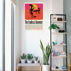 The Endless Summer – Movie Poster (Regular Style – Retro Design – Synopsis)