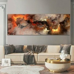 Canvas Wall Art Print Nordic Abstract Style Living Room Decor 40x120cm