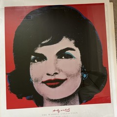 JACKIE O ~ THE ANDY WARHOL COLLECTION 1964 ~ VINTAGE ORIGINAL POSTER ~ 44 X 40