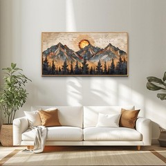 ZUITINGHUA Boho Wall Art For Living Room Large Canvas Wall Decor For Bedroom …