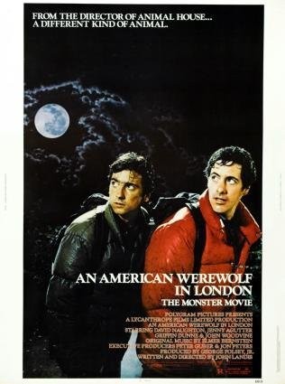 American Werewolf In London An Movie Poster 24×36 36″L x 24″W, Multicolor