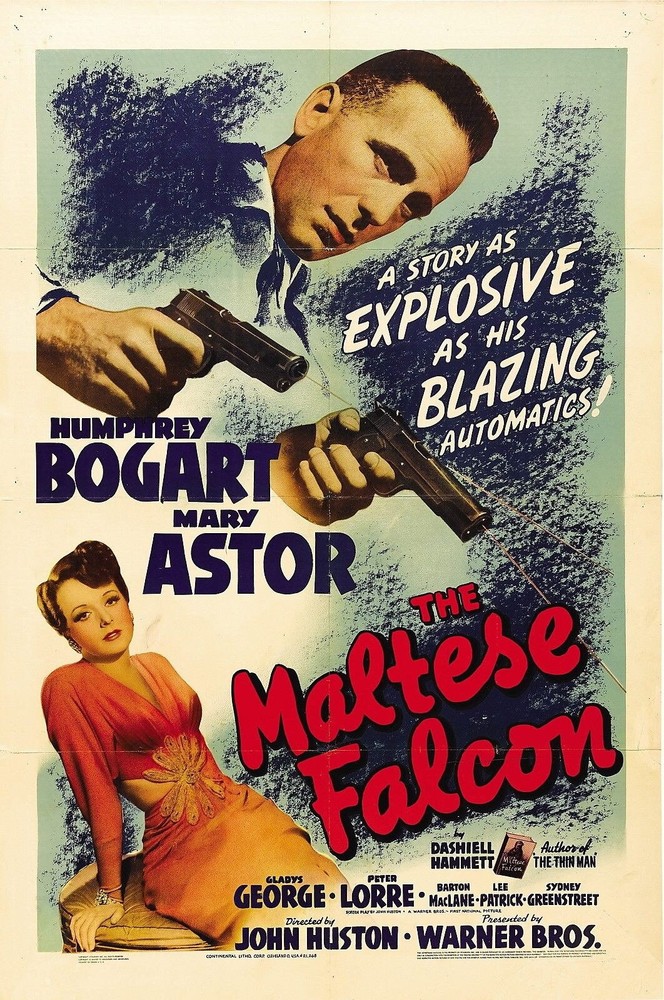 72330 THE MALTESE FALCON Movie Wall 24×18 POSTER Print