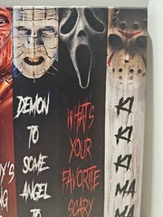 Horror Movie Themed 12×18 Stretched Canvas Wall Art