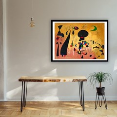 Femmes, Lune, Etoiles – Joan Miró 1949