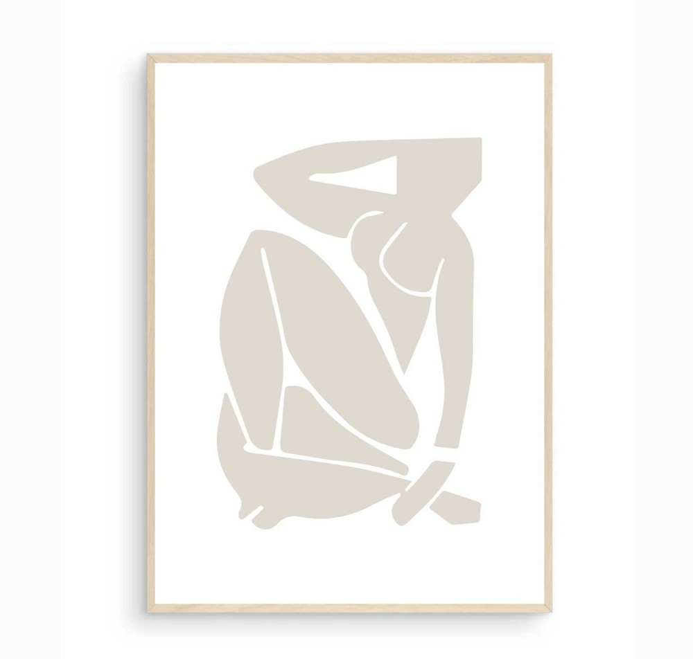 Matisse Art Print Poster, Matisse Cut Outs, Matisse Art, Vintage Art 3 Latte