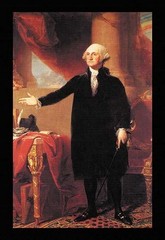 George Washington (The Lansdowne Portrait) by Gilbert Stuart – Art Print