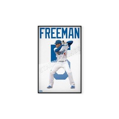 Freddie Freeman Los Angeles LA Dodgers Home Wall Art Print – 11×17 inches