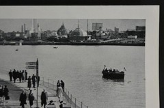 Antique Art Print Chicago Worlds Fair Northerly Island 1933 American History