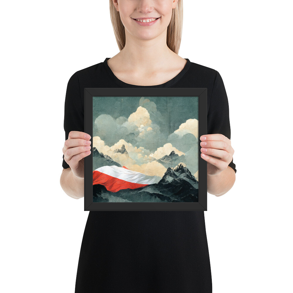 All Anboard For Austria – Gerahmtes Bild