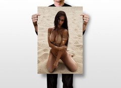 Beach Girl Fashion Hot Model Beautiful Woman Wall Art Home – POSTER 20″x30″