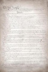 Constitution of The United States America Art Print Poster 16×24