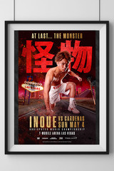 Naoya Inoue vs. Ramon Cardenas Official Event Poster