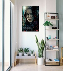 Harry Potter And The Deathly Hallows – Movie Poster (Snape / Face)