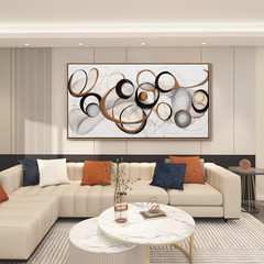 Modern Framed Abstract Canvas Art for Living Room, Bedroom, Office 24x48IN