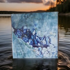 New Special Moments 9 in x 9 in Picture A Flower Canvas Wall Mount