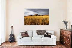 Wichita Mountains Canvas: Oklahoma Autumn Landscape Wildlife Refuge Wall Art
