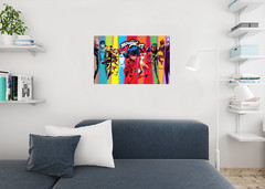Miraculous Ladybug Cat Noir Heroez Heroes Cartoon TV Series Movie Poster 36×24