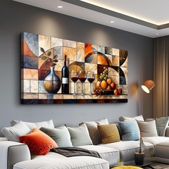 Abstract Canvas Wall Art For Living Room Large Wall Decor For Bedroom Office …