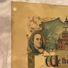 United States Constitution Poster Antique Style great American documents Print