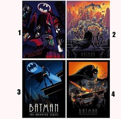 Batman The Animated Series Art Poster Collection