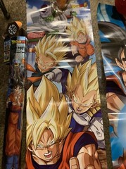 Just Toys Dragon Ball Super Mystery Mini Posters 2 Per Tube New 7″ X 20″
